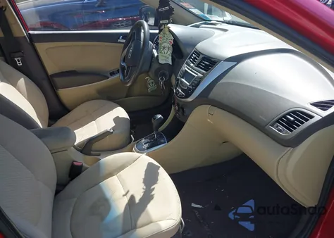 2013 Hyundai Accent Gls из США, поврежденный, VIN KMHCU4AE7DU583275